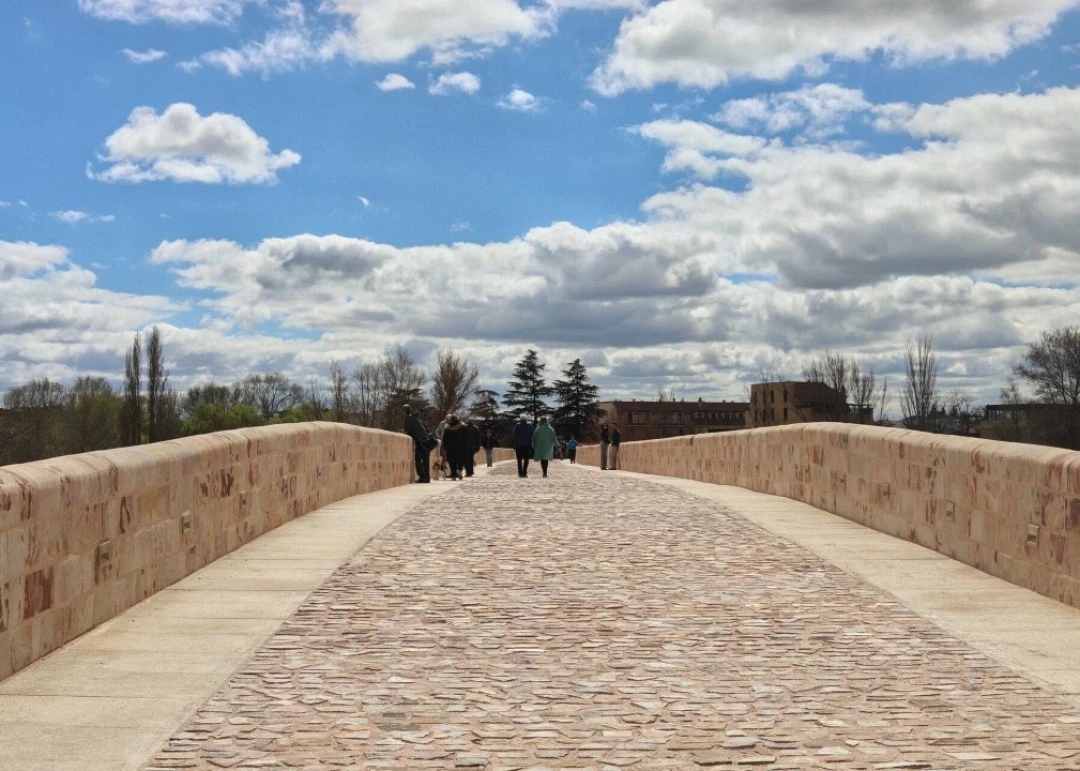 Steinbrücke in Zamora (Spanien)