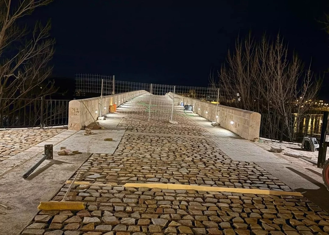Steinbrücke in Zamora (Spanien)